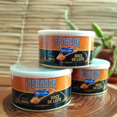 Doce de leite Senador - lata 400g
