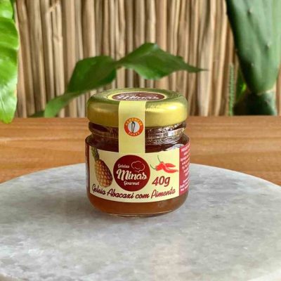 Geleia de Abacaxi com Pimenta - Minas Gourmet (40g)