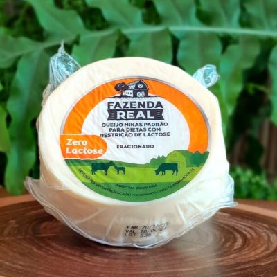 Queijo Minas Padrão Sem Lactose - 400g (aprox.)