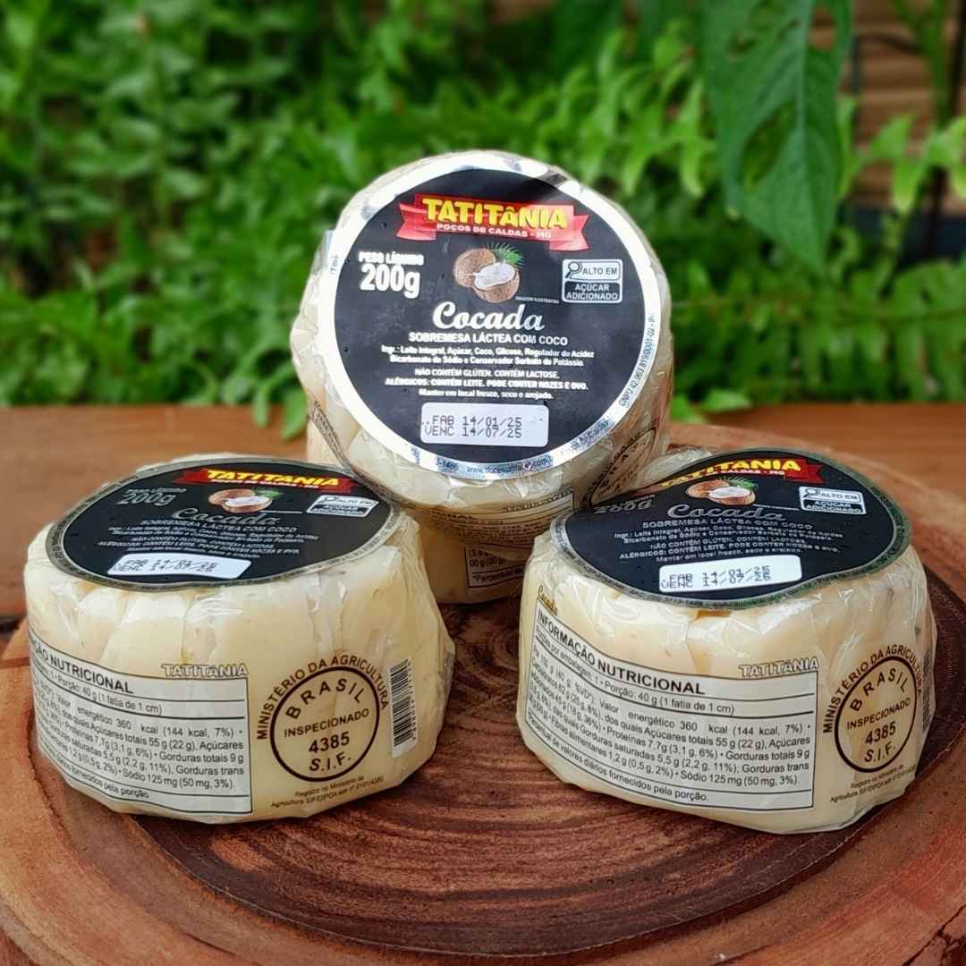cocada-tatitania Cocada Cremosa Tatitânia - 200g - Imagem 1